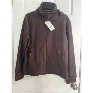 ACEVOG Women's Long Sleeve Zip Up Fleece Sweatshirt Jacket with Pocket XL